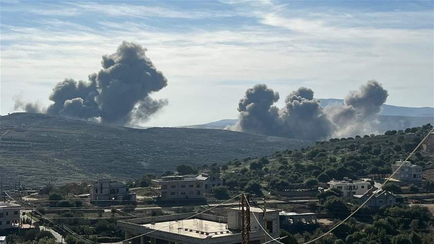  Israeli army announces "series of airstrikes" in Lebanon