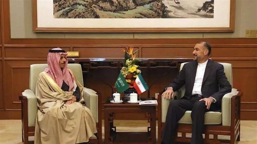 وزير الخارجية السعودية يستعرض العلاقات الثنائية ومستجدات غزة مع وزير خارجية إيران
