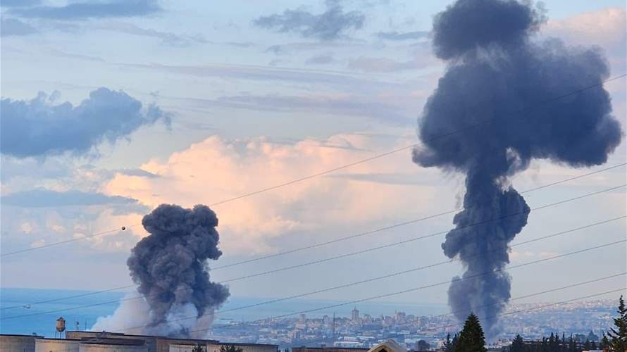 Breaking: Two strikes hit Ghaziyeh: Reuters witnesses