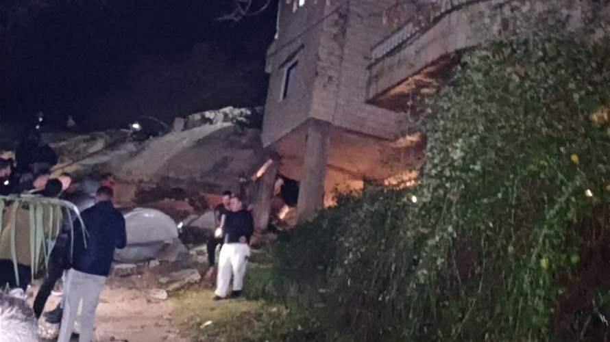 سقوط مبنى في منطقة الشويفات ومعلومات أولية عن وجود إصابات