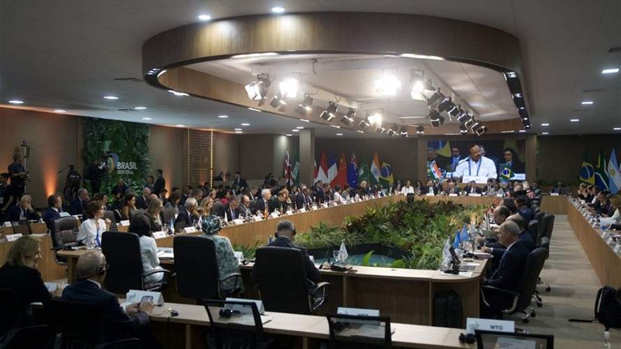 Brazil at G20 meeting: UN Security Council 'paralysis' regarding Gaza and Ukraine is 'unacceptable'