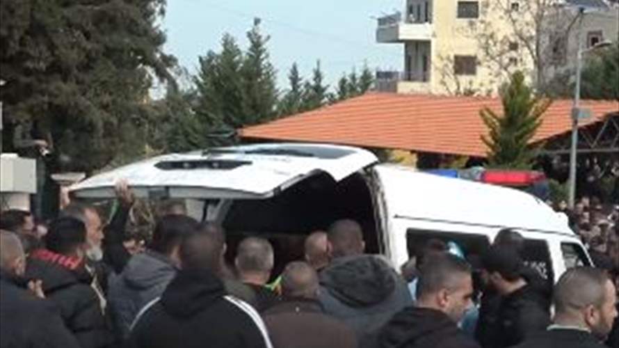 مراسم تشييع الشهيدتين اللتين سقطتا في قصف إسرائيليّ على جنوب لبنان