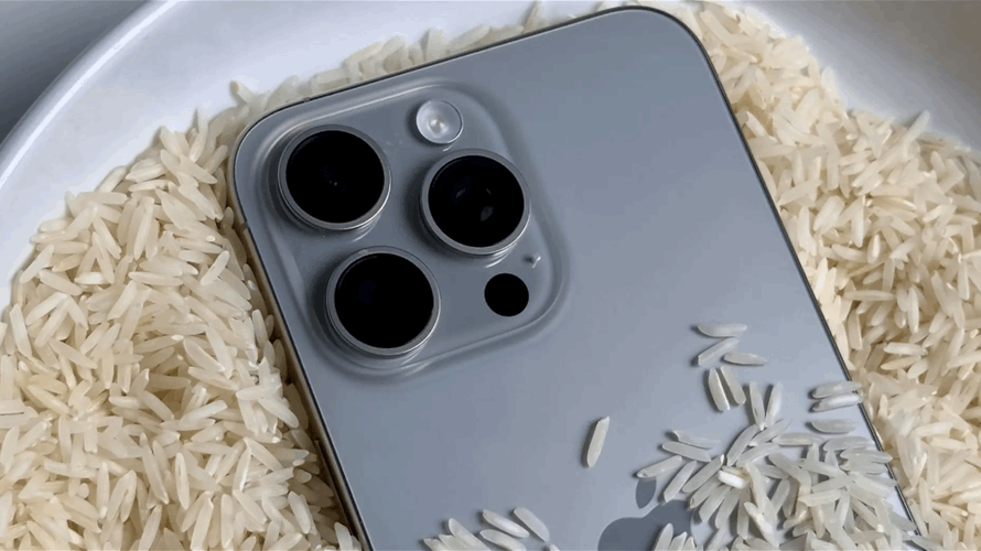  شركة آبل تحذر مستخدمي هواتف آيفون: "لا تضعوا أجهزتكم الرطبة في الأرز"!