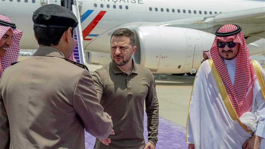 Ukraine's Zelensky says he is in Saudi Arabia on working visit