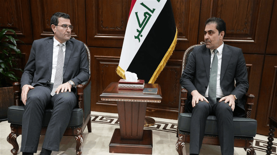 وزير الزراعة إلتقى رئيس مجلس النواب العراقي بالإنابة