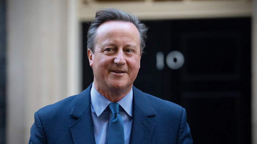 Cameron to Gantz: 'No improvement so far' in Gaza and 'this must change'