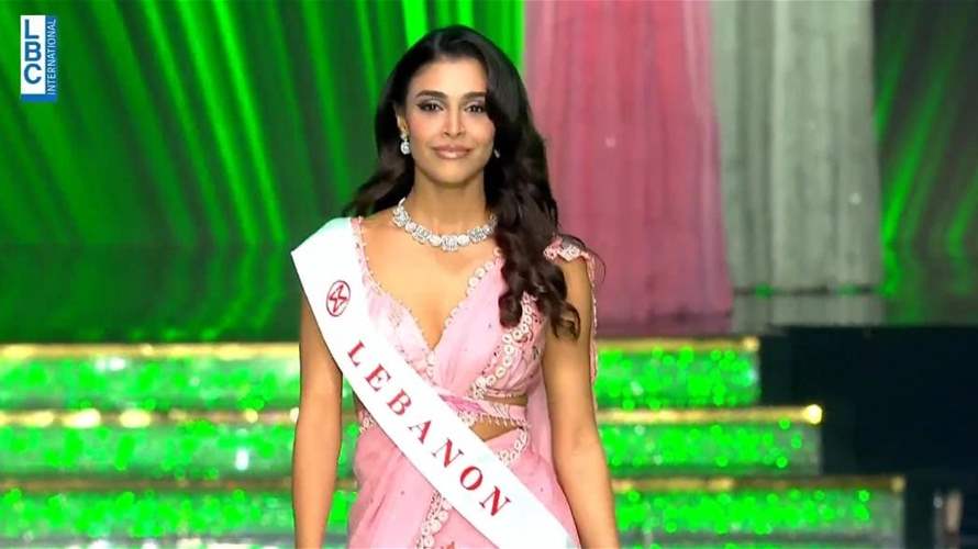Miss Lebanon qualifies for Top 12 in Miss World pageant
