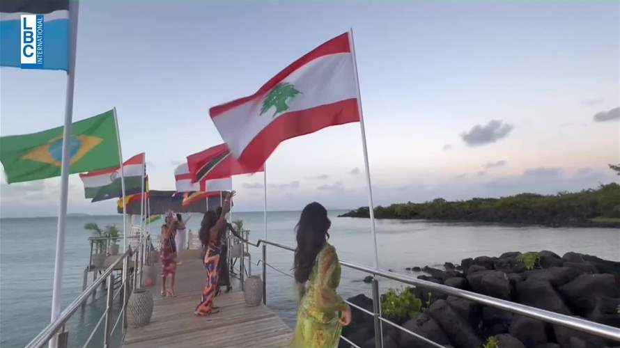 ياسمينا زيتون تستكمل جولتها السياحية في جزيرة موريشيس