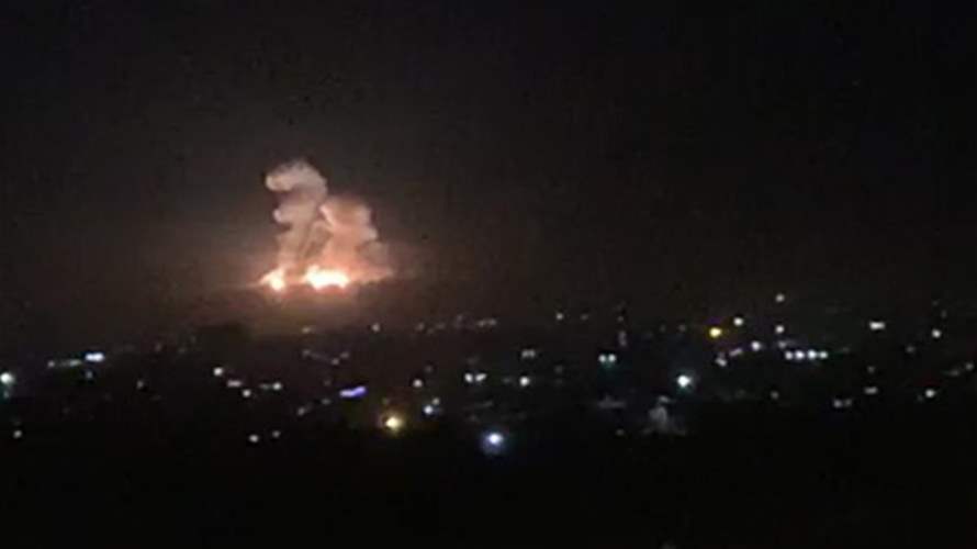 Israeli airstrikes target Damascus countryside