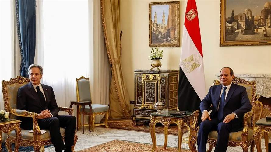 Blinken and El-Sisi discuss ceasefire negotiations in Cairo