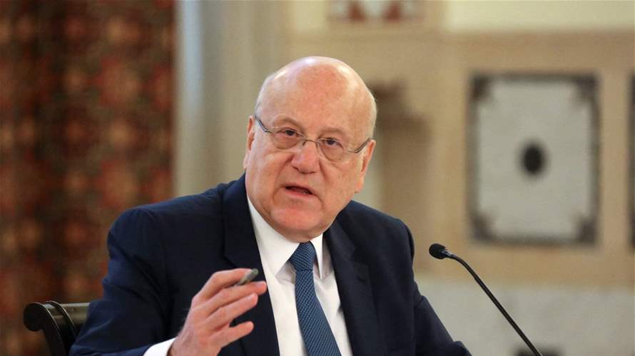 PM Mikati welcomes UN Gaza ceasefire resolution, calls for action against Israeli 'aggression' in south Lebanon