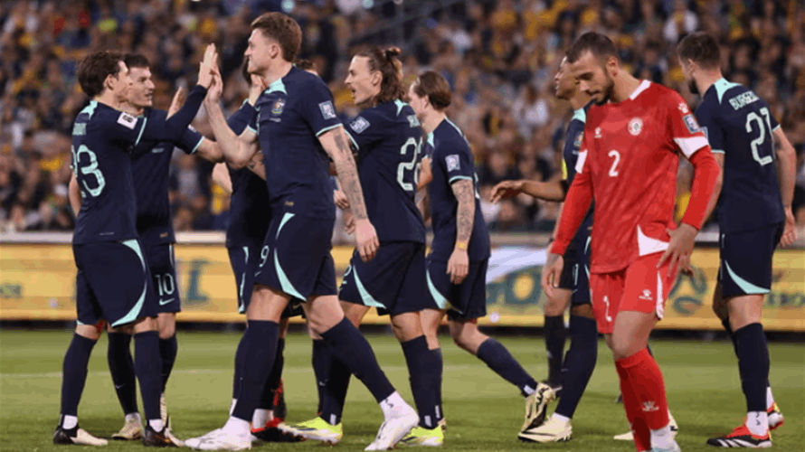 World Cup 2026 qualifier: Australia ends the game with a 5-0 victory over Lebanon 