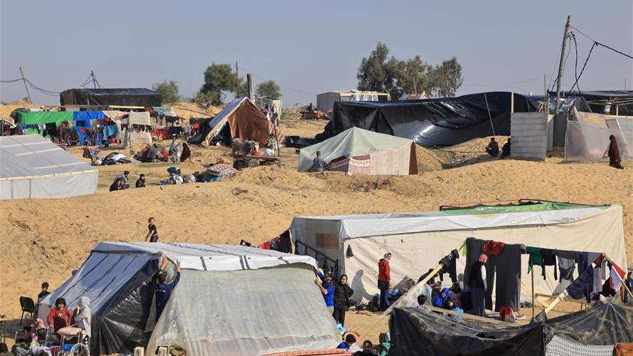 Airstrike targets displaced people tent in Al-Mawasi, Gaza