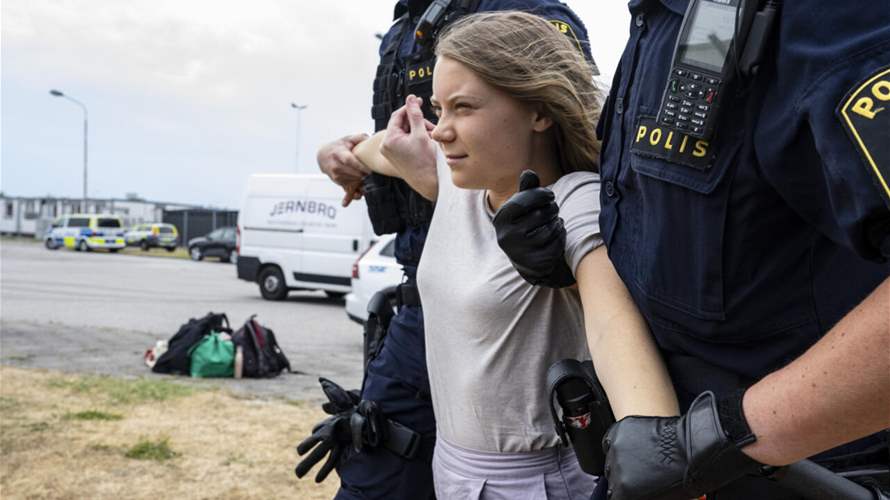 Activist Greta Thunberg detained at demonstration in the Netherlands