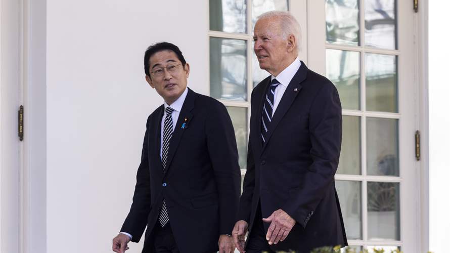 بايدن يستقبل رئيس الوزراء الياباني في البيت الأبيض