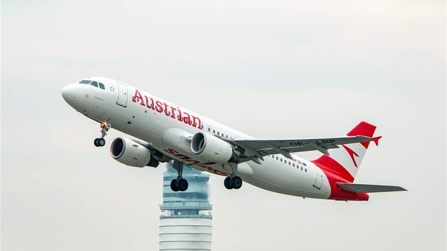 Austrian Airlines suspends flights to Tel Aviv, Erbil, and Amman