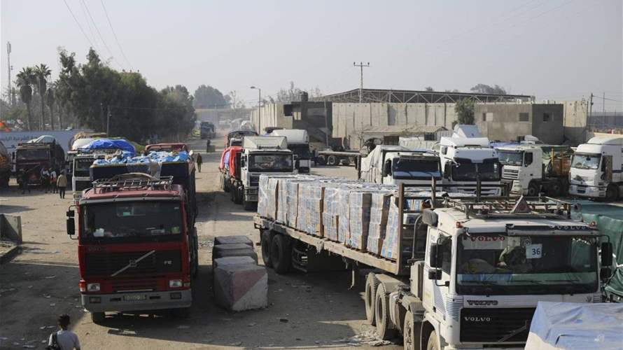 الجيش الإسرائيلي: شاحنات غذاء دخلت غزة من ميناء أسدود لأول مرة