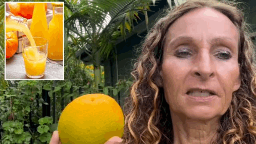 ماذا يحصل للجسد عند شرب عصير البرتقال فقط لـ40 يوما؟ هذا ما عاشته سيدة أسترالية! (فيديو)