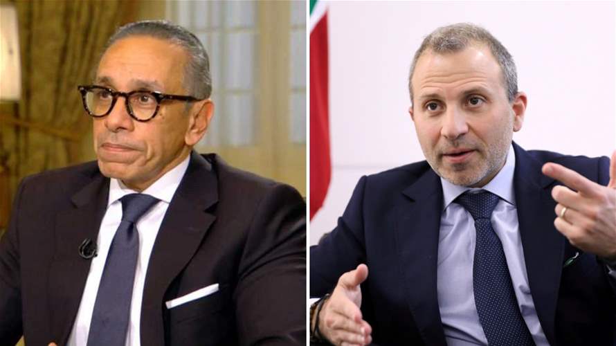Egypt's ambassador: Agreement with Bassil on urgent issues, presidential election priority