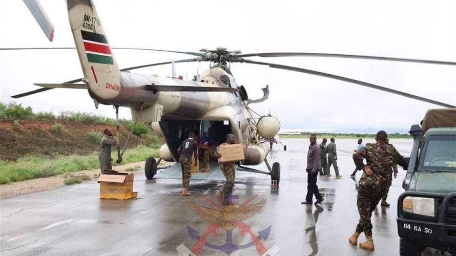تحطم مروحية عسكرية في كينيا على متنها قائد الجيش
