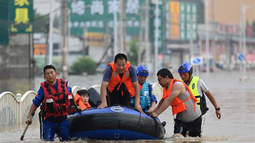 مفقودون وإجلاء عشرات الآلاف جراء الأمطار والفيضانات في جنوب الصين