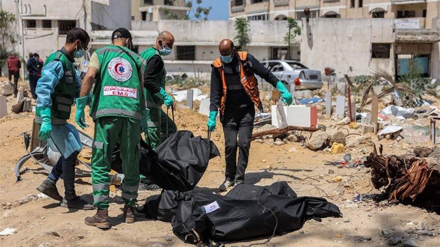 About 200 bodies retrieved from mass graves in Gaza since Saturday