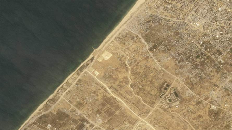 الجيش الأميركي يبدأ أعمال بناء رصيف بحري قبالة غزة