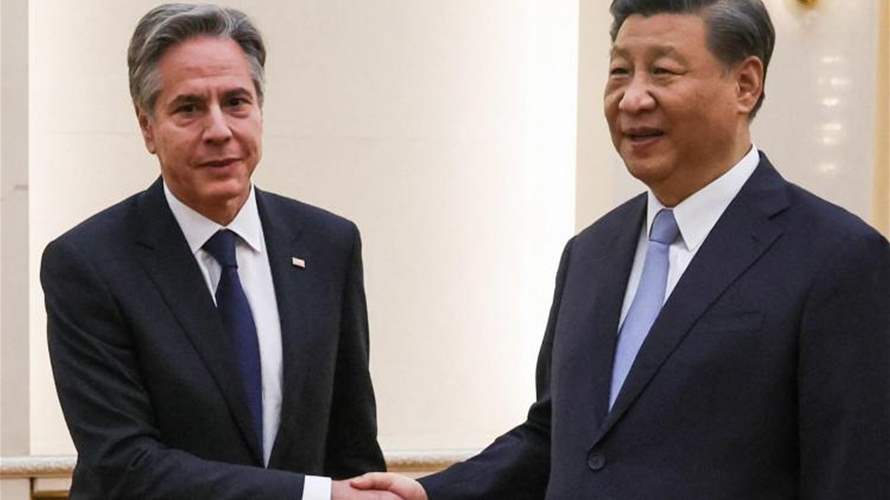 الرئيس الصيني يلتقي وزير الخارجية الأميركي 