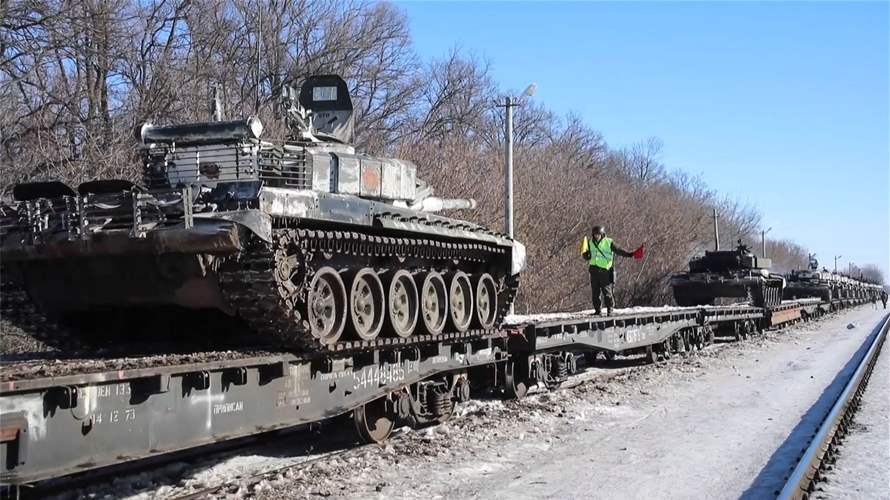 روسيا تقصف شبكة السكك الحديد الأوكرانية لمنع وصول الشحنات العسكرية