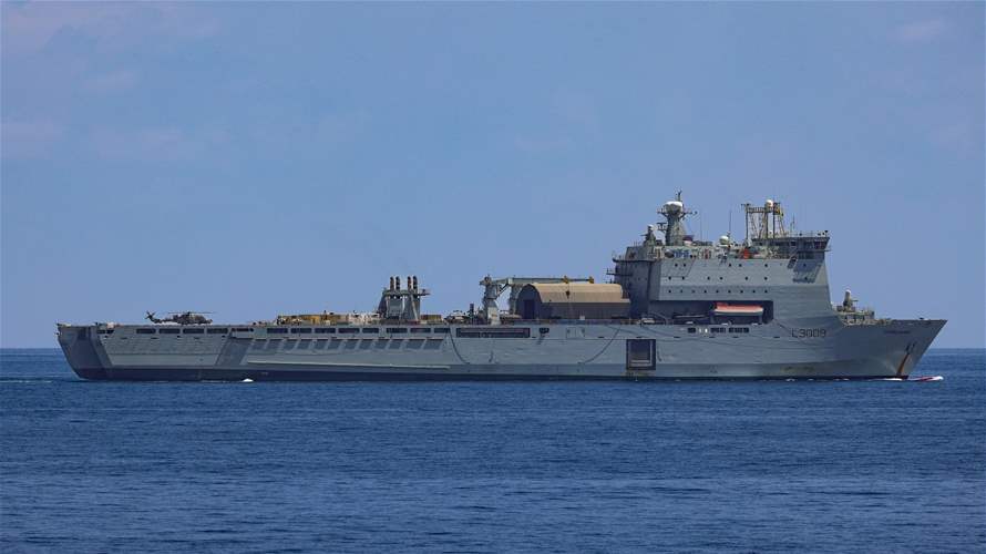 عسكريون أميركيون سيتمركزون على سفينة دعم بريطانية لبناء الرصيف في غزة