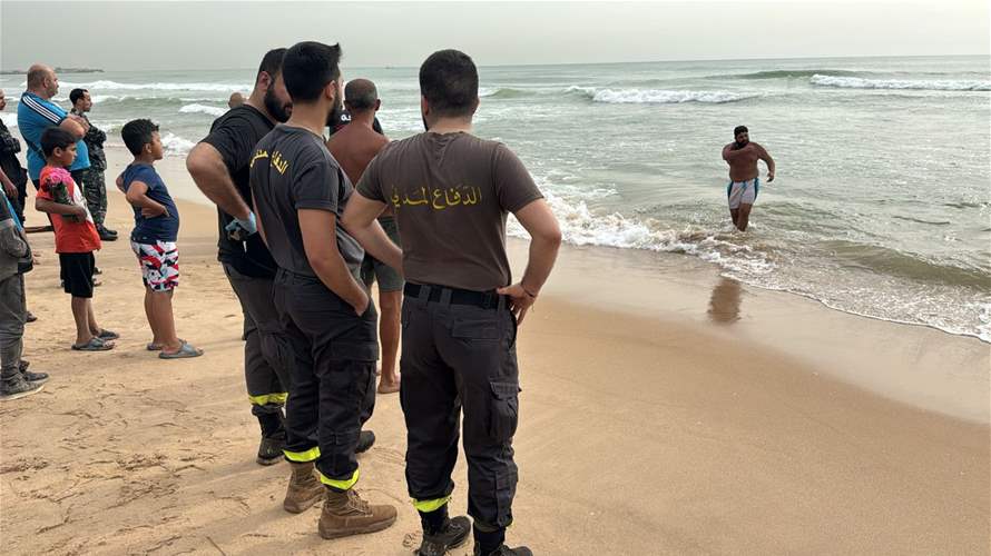 خمس حالات غرق مقابل شاطئ الرملة البيضاء وعمليات البحث والإنقاذ مستمرة