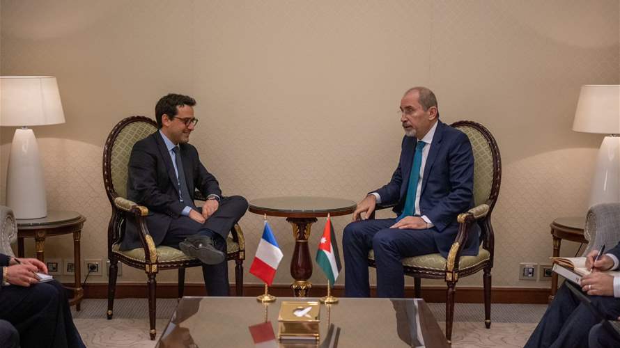 Jordan and France coordinate efforts for Gaza and Lebanon peace