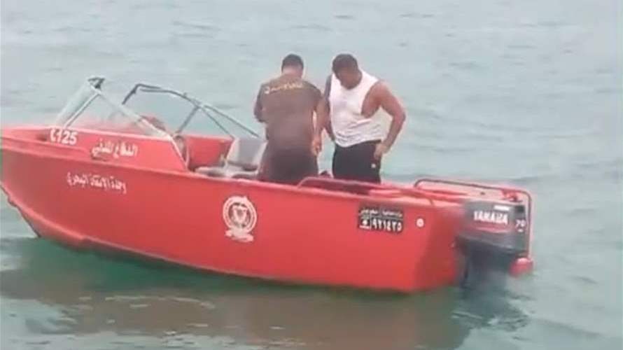 انتشال جثة شاب على شاطئ بيروت غرق قبل يومين