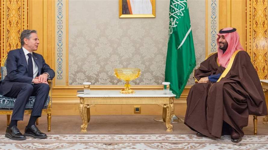 Blinken meets Saudi Crown Prince in Riyadh: Reuters