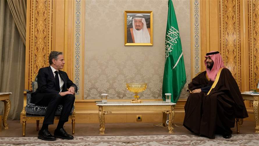 Blinken, Saudi crown prince examine achieving peace, security in Gaza