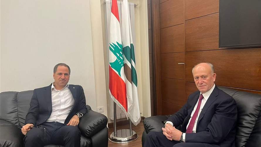 MPs Gemayel and Rifi Discuss Security Challenges and Coordination