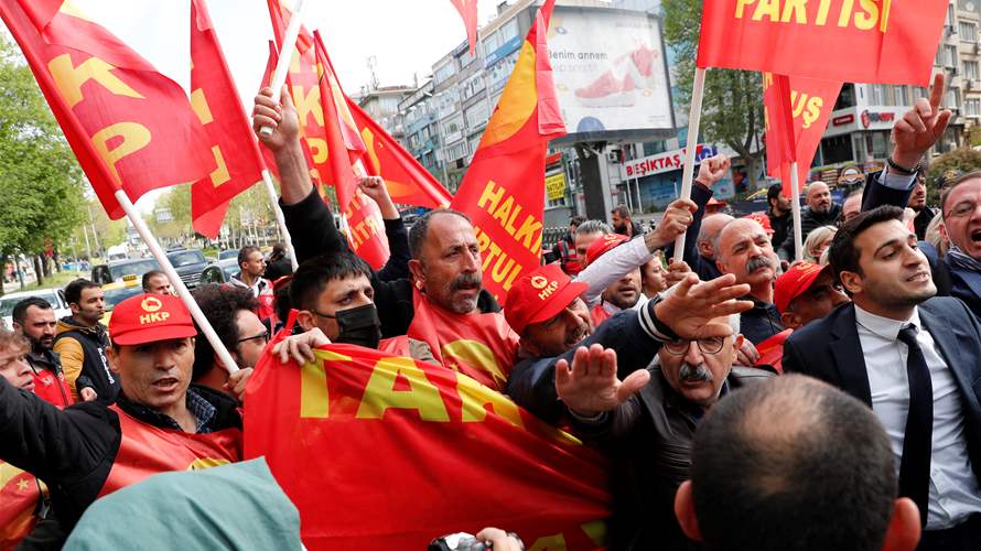 Turkish police detain 210 people during May Day demonstrations in Istanbul