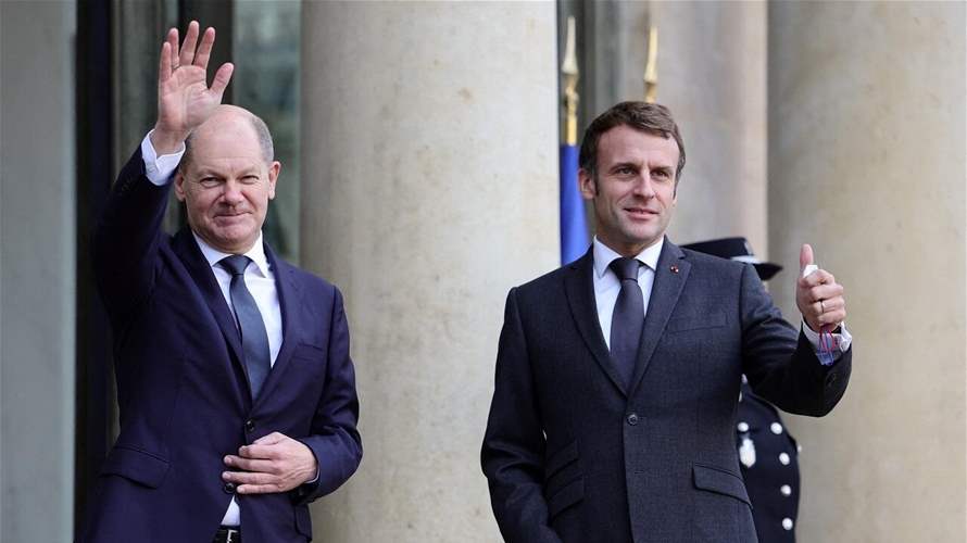 ماكرون وشولتس "ينسقان مواقفهما" بشأن الصين قبل زيارة شي إلى فرنسا