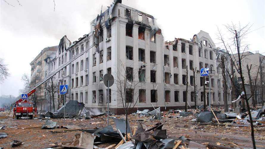 Debris from drones injures three in Kharkiv 