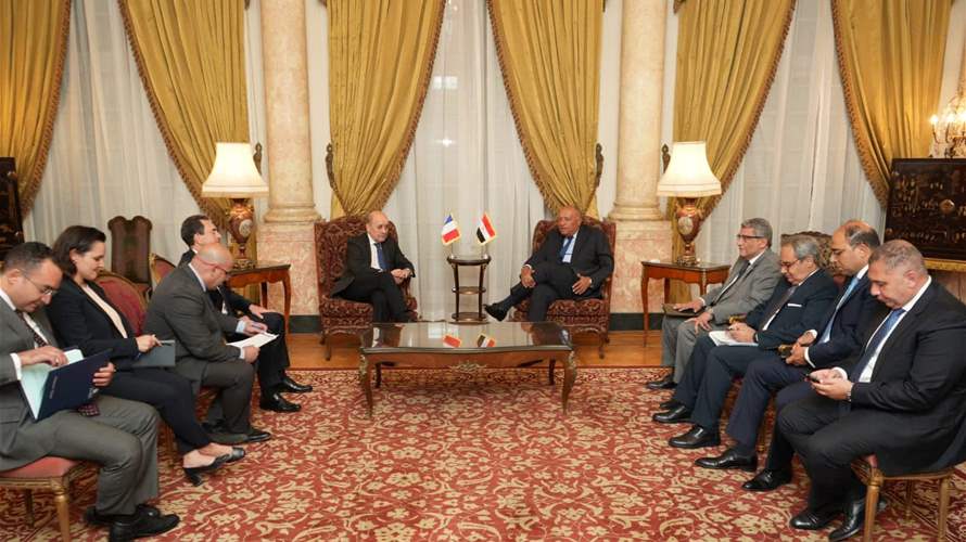 Egypt commends Quintet ambassadors' role, urges action on Lebanese presidential vacuum