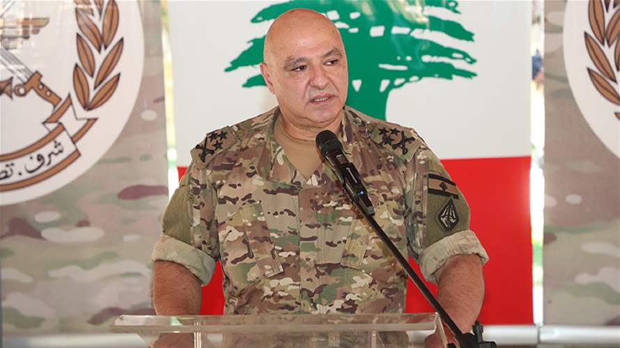 Army Commander Joseph Aoun heads to Qatar