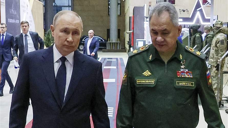 Russian president dismisses Defense Minister Sergei Shoigu