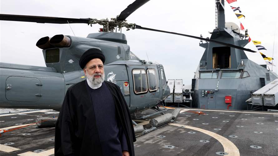 Helicopter in Iranian President's convoy encounters accident