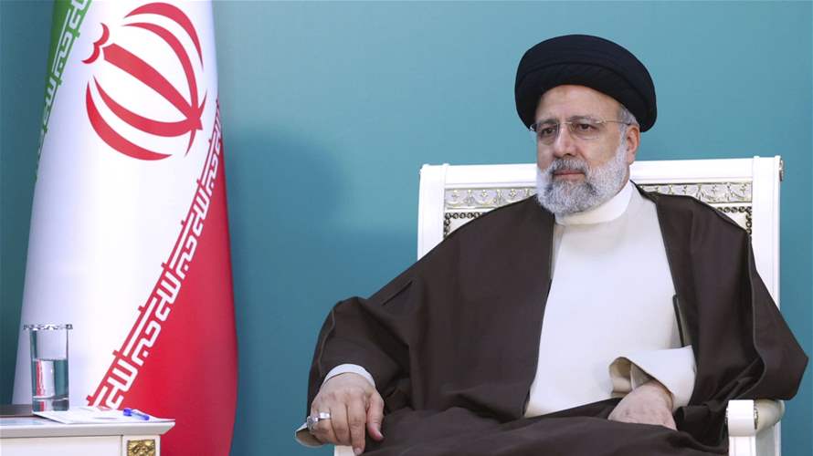 Iranian state television broadcasts prayers for the safety of President Raisi