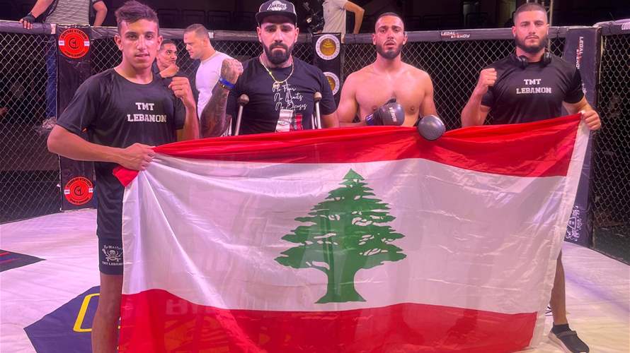 نادي Tmt Lebanon يفوز بثلاث ميداليات ذهبية ببطولة MMA دولية في مصر (صور)