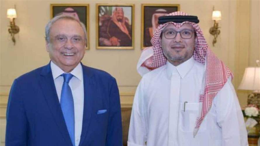 حبيب زار السفير السعودي: البخاري أثنى على مشاريع مصرف الإسكان