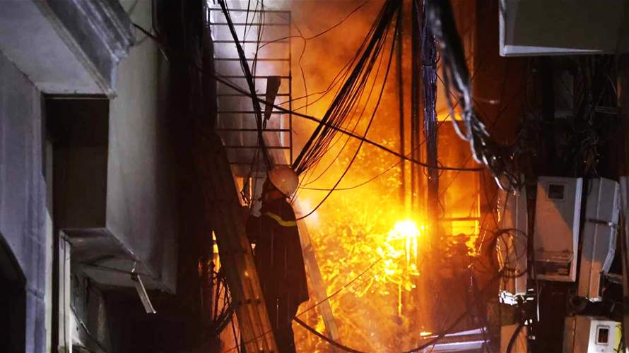 Building fire kills 14 people in Hanoi, Vietnam