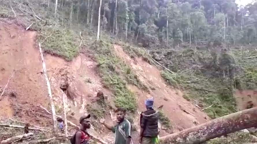 Landslide in Papua New Guinea kills about 100