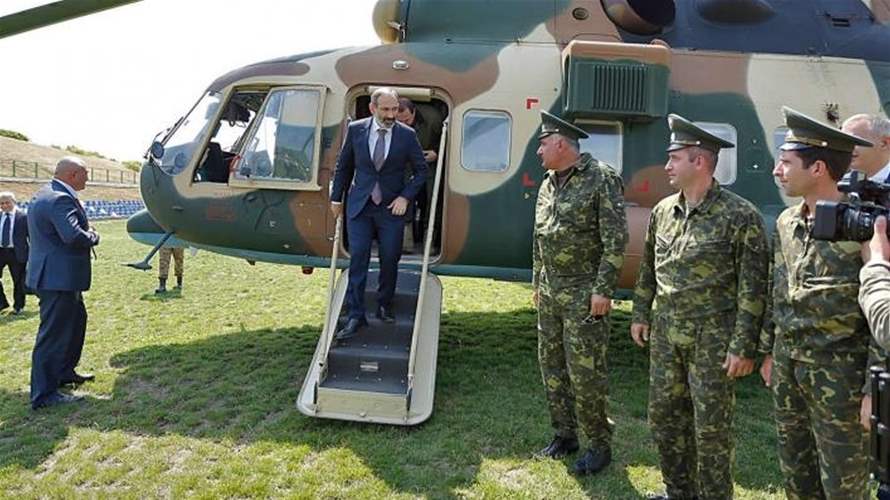 هبوط إضطراري لمروحية تقل رئيس وزراء أرمينيا