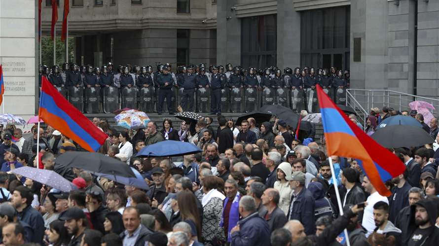 Armenian police detain more than 130 protesters in Yerevan